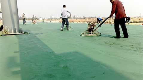 防静电不发火砂浆施工抹光