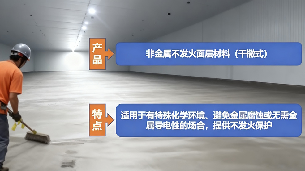 非金属不发火面层材料