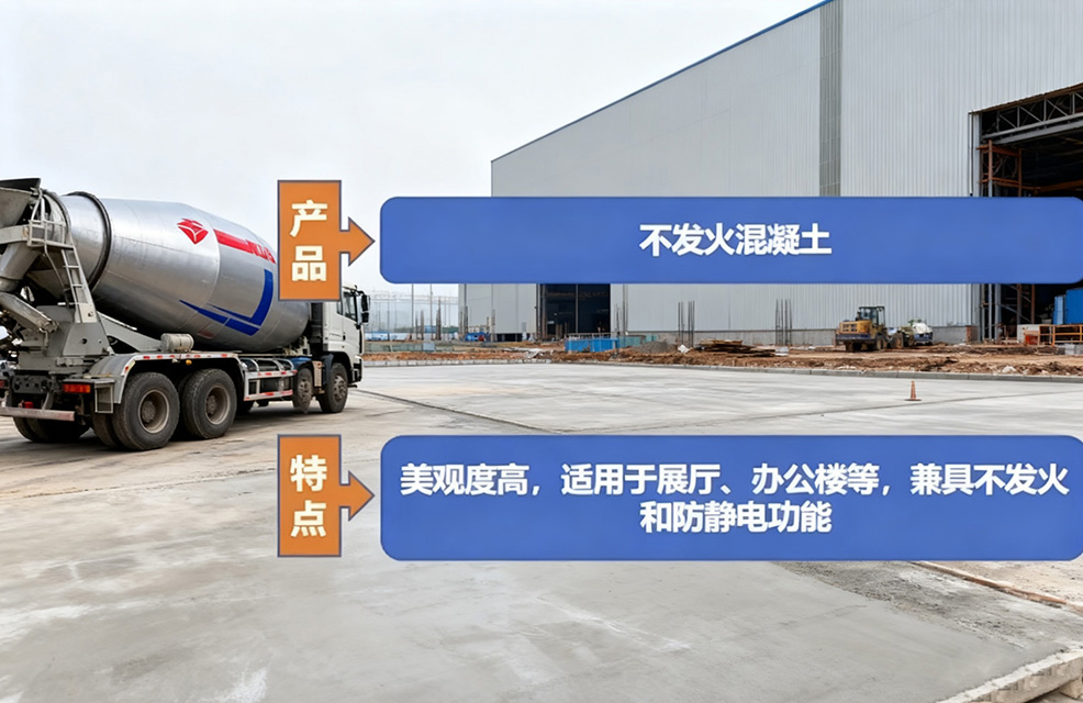 不发火混凝土